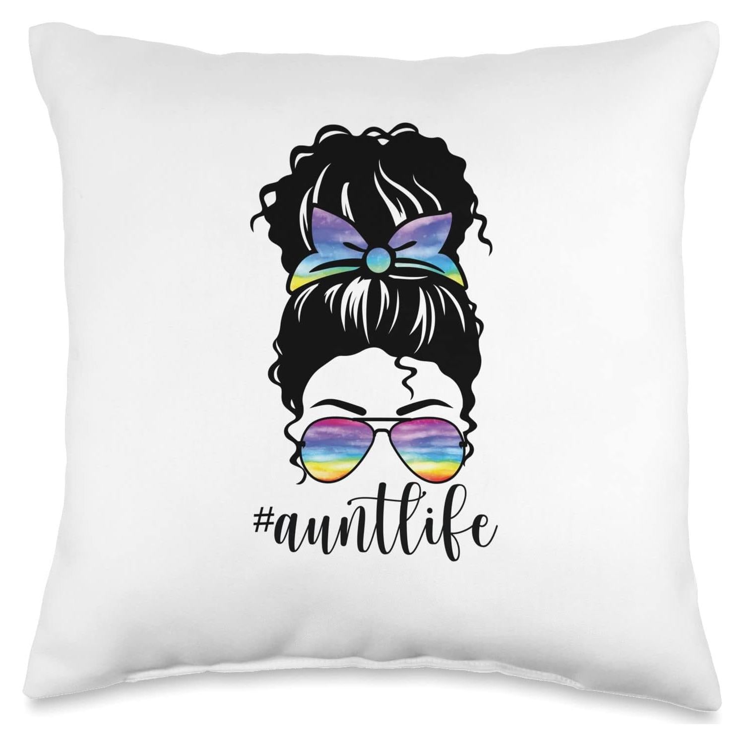 Cojín Decorativo Multicolor 40.64x40.64 cm #AuntLife