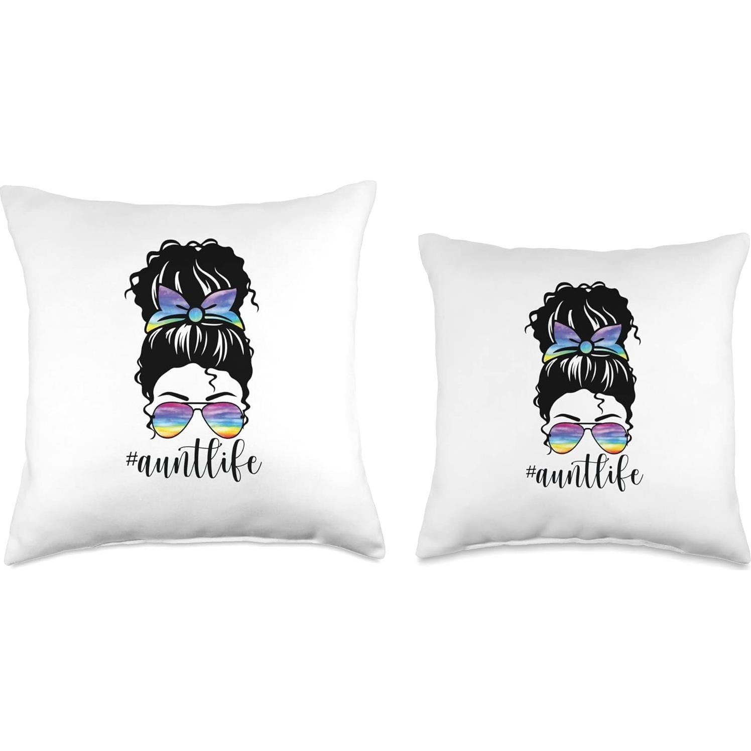 Cojín Decorativo Multicolor 40.64x40.64 cm #AuntLife