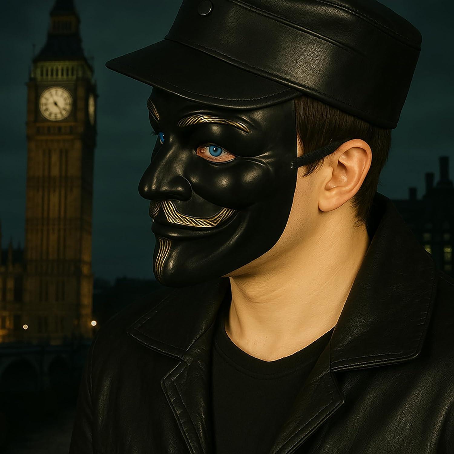 Máscara de Guy Fawkes Vendetta Diximus para Halloween