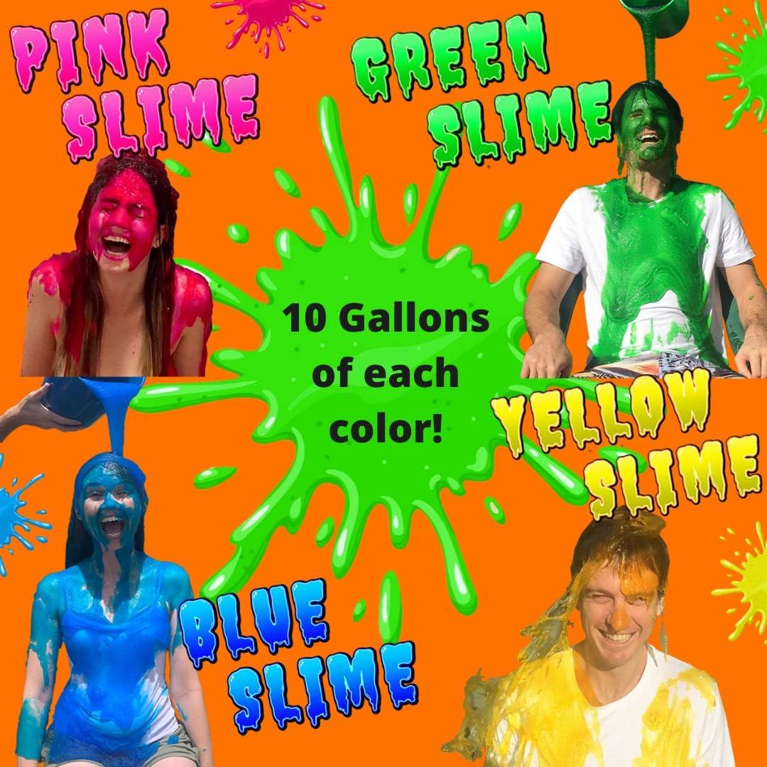 Polvo de Slime Instantáneo Party GOAT - Kit Multicolor 160L