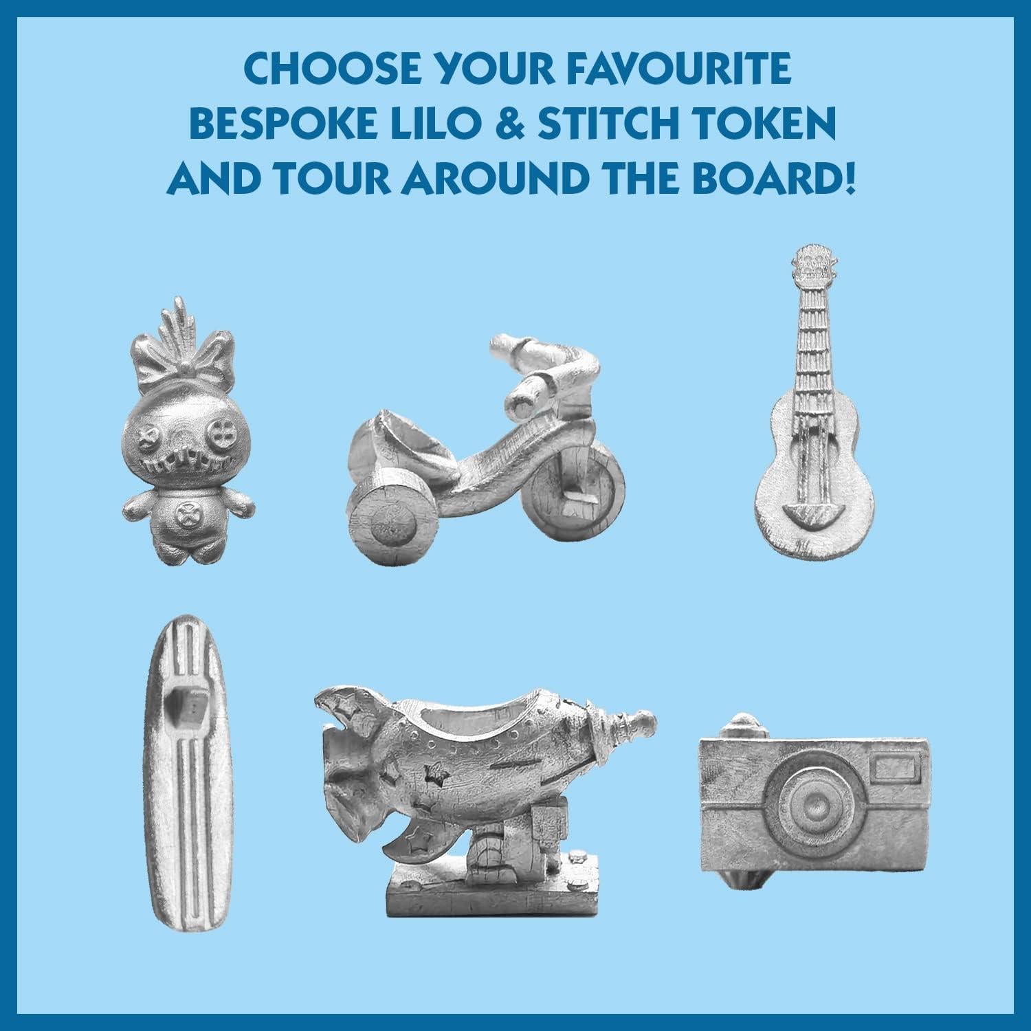 Juego de Mesa Monopoly Disney Lilo y Stitch - Winning Moves