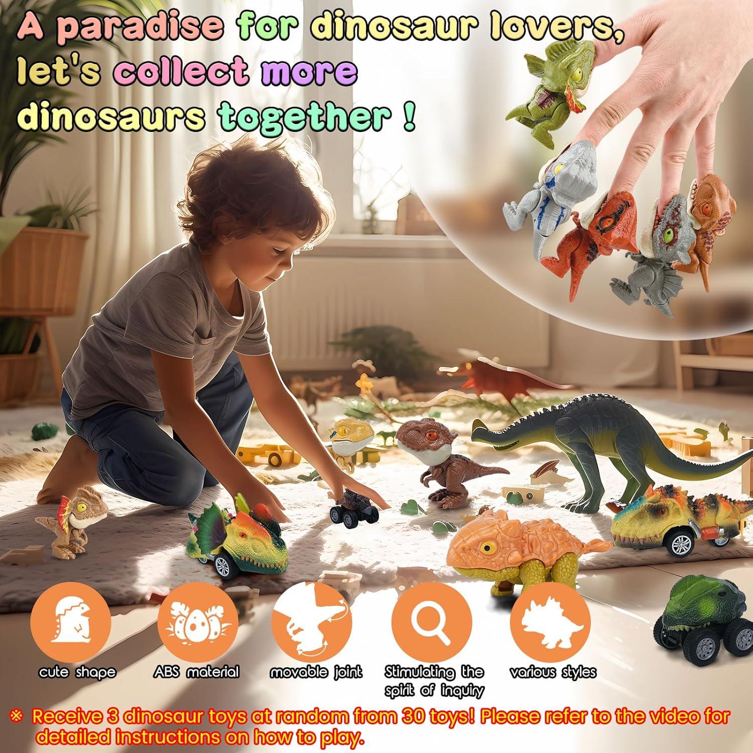 Juego de Bombas de Baño MOKYDUO Dinosaurios - 9 Bombas + 3 Juguetes