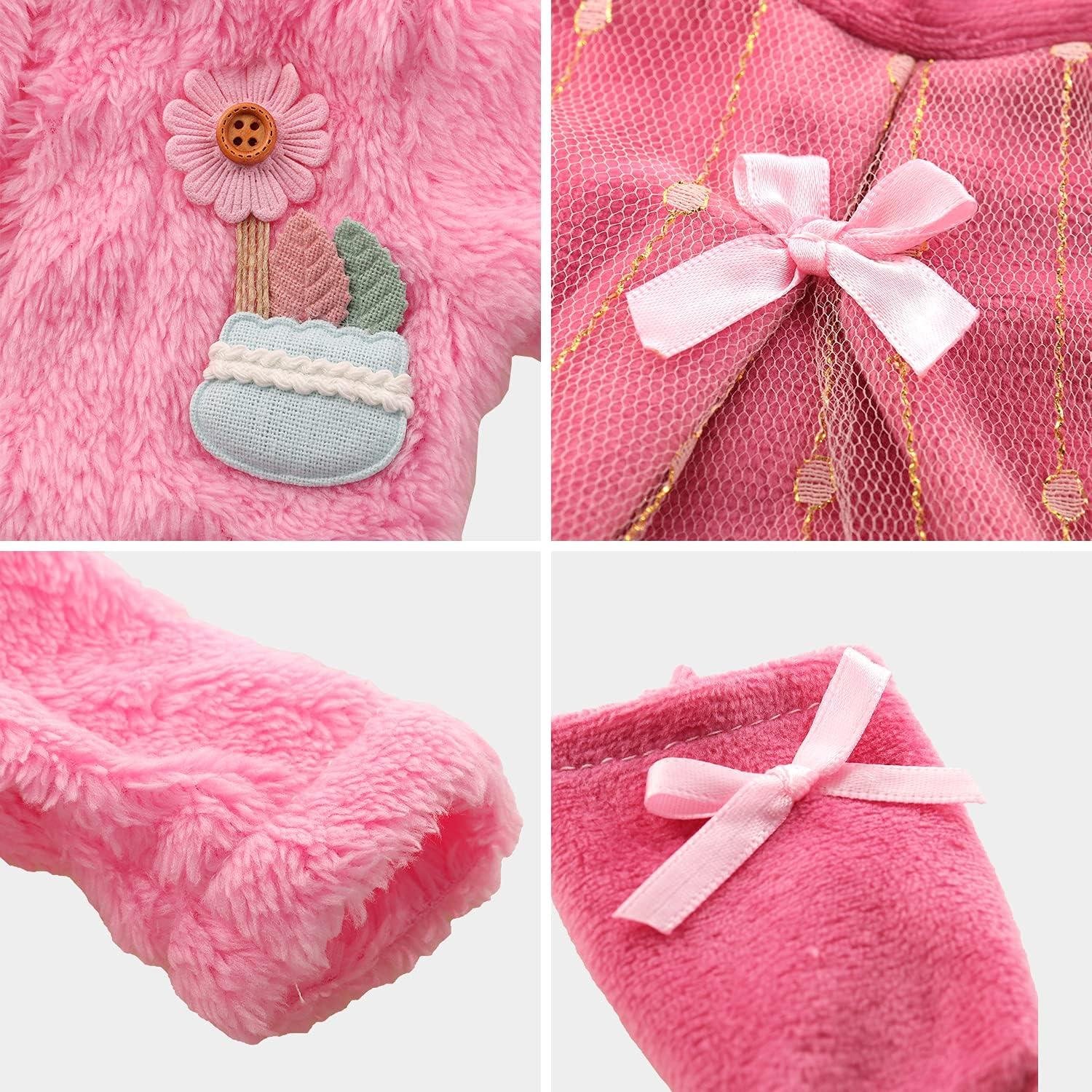 Set de Ropa de Muñeca Rosa Enoch para 14-16 Pulgadas