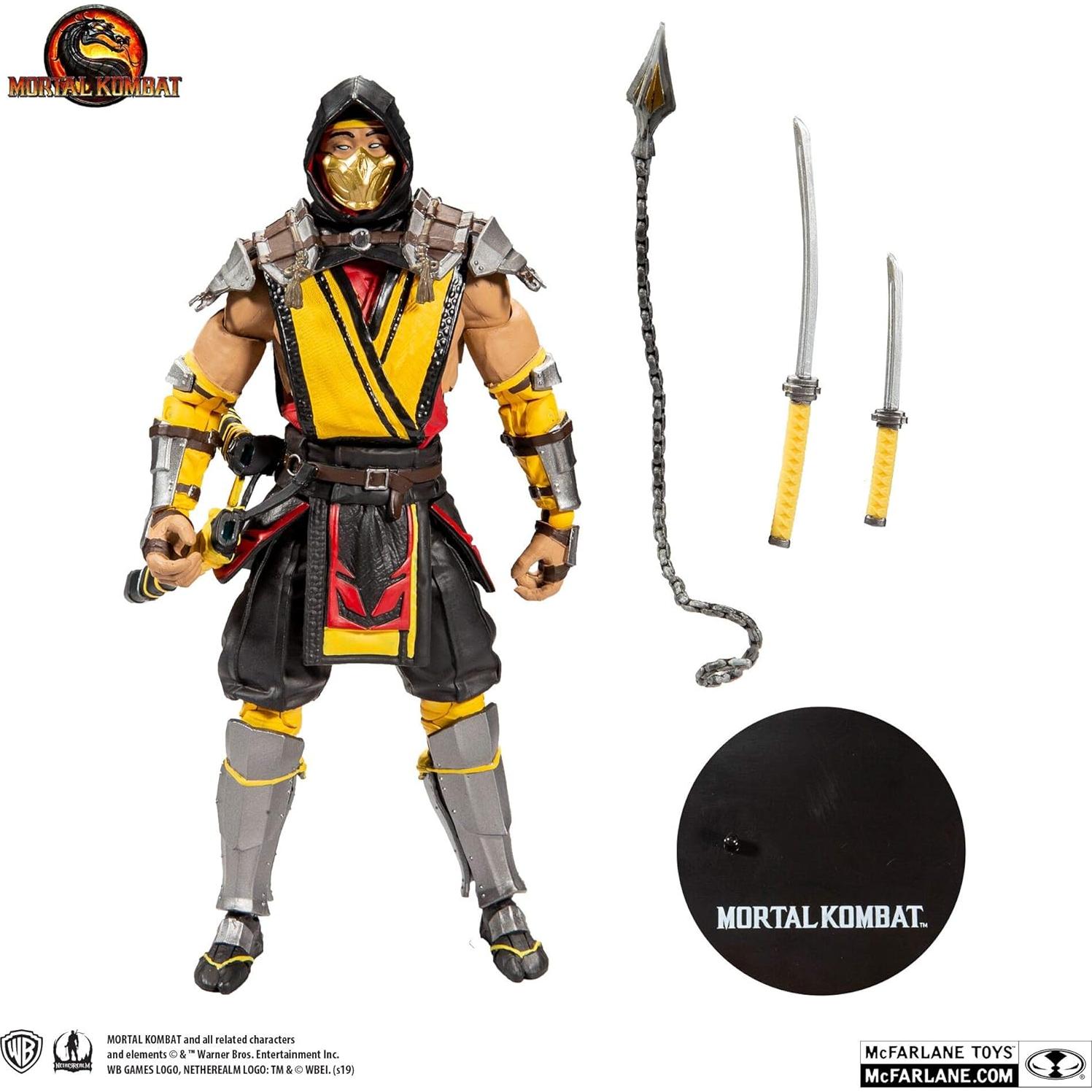 Figura de Acción Scorpion McFarlane Toys 17.78 cm Mortal Kombat