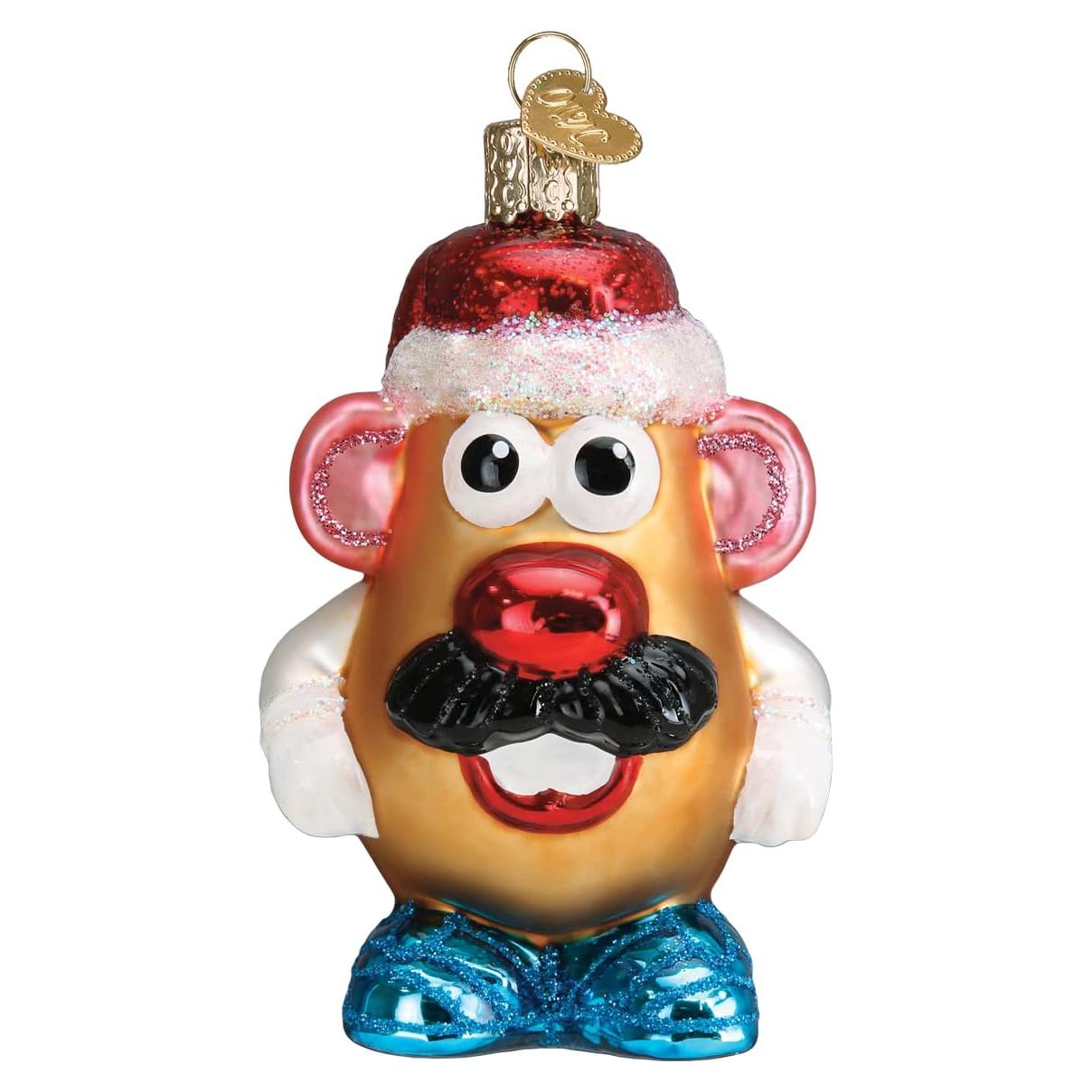Adorno de Vidrio Soplado Mr. Potato Head Old World Christmas