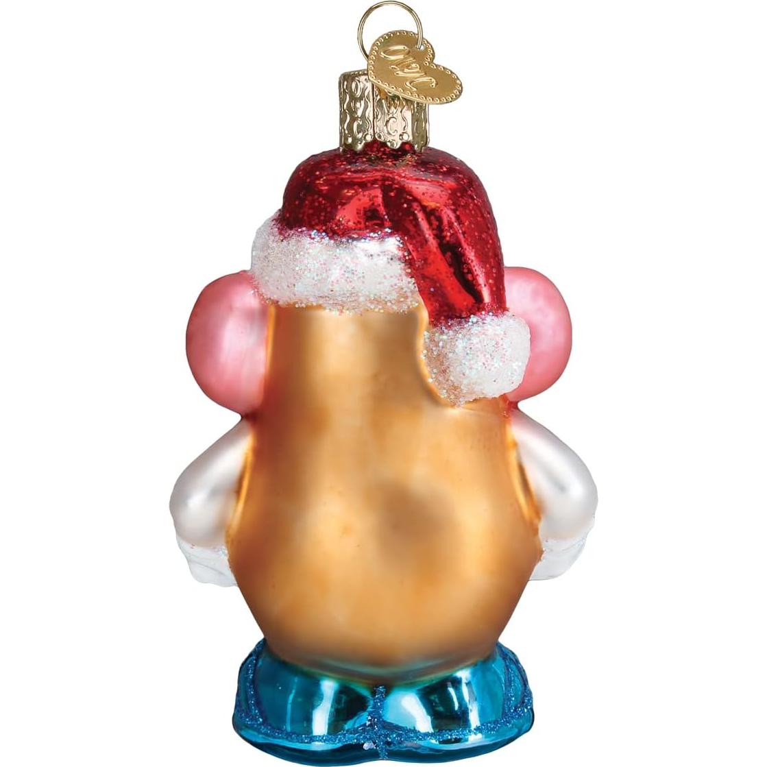 Adorno de Vidrio Soplado Mr. Potato Head Old World Christmas