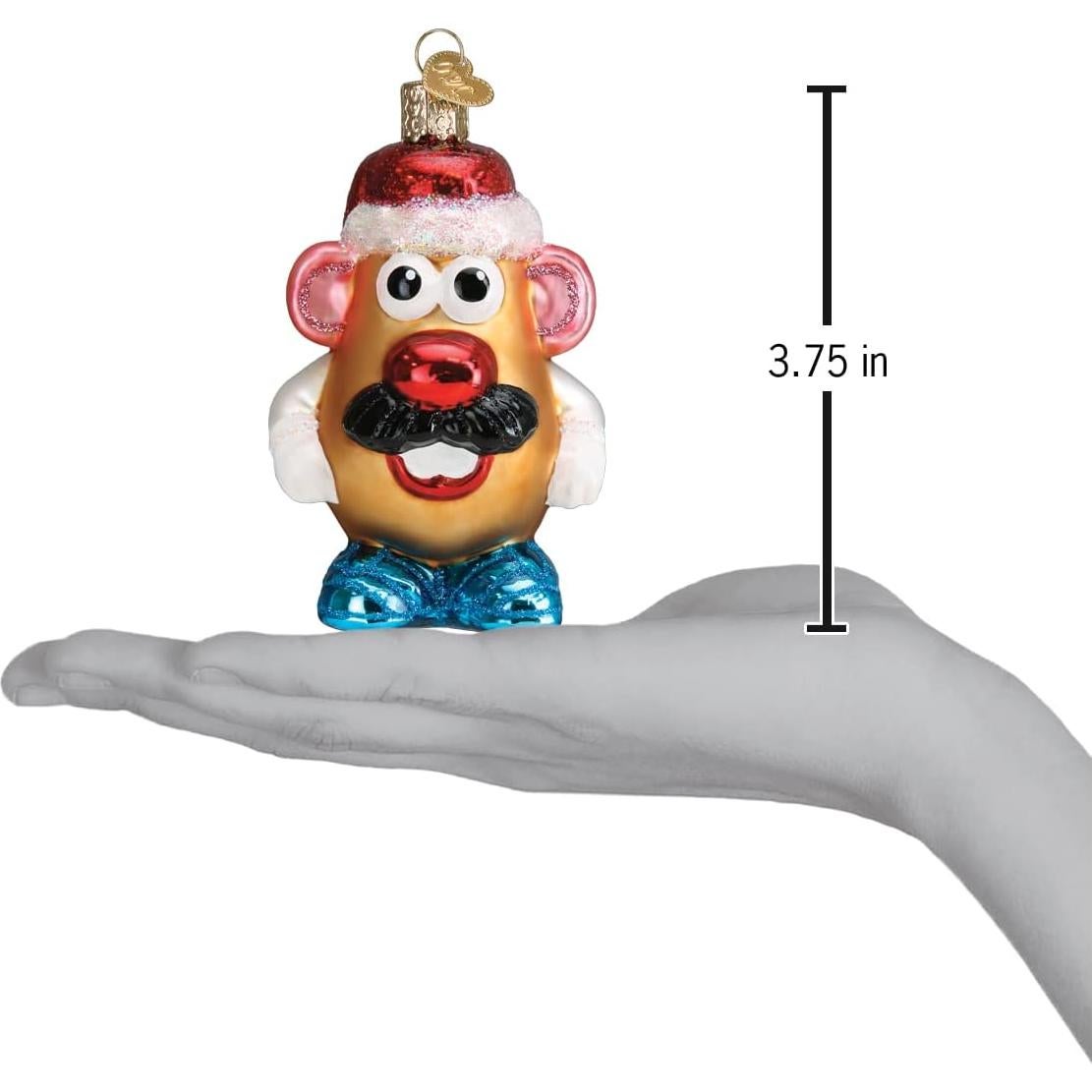 Adorno de Vidrio Soplado Mr. Potato Head Old World Christmas
