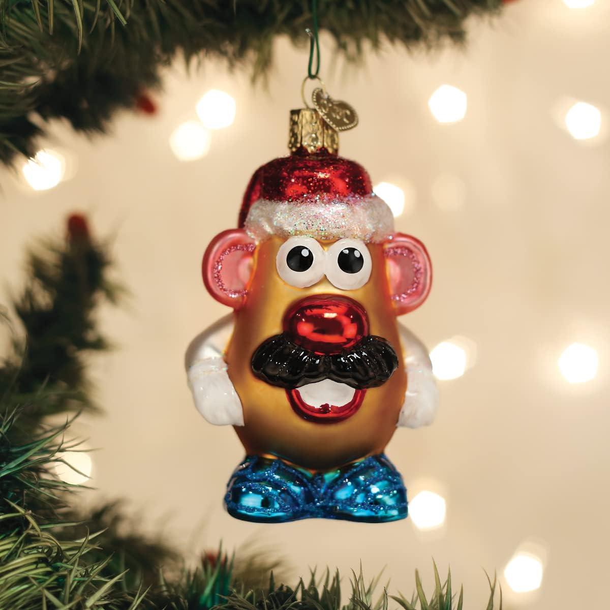 Adorno de Vidrio Soplado Mr. Potato Head Old World Christmas
