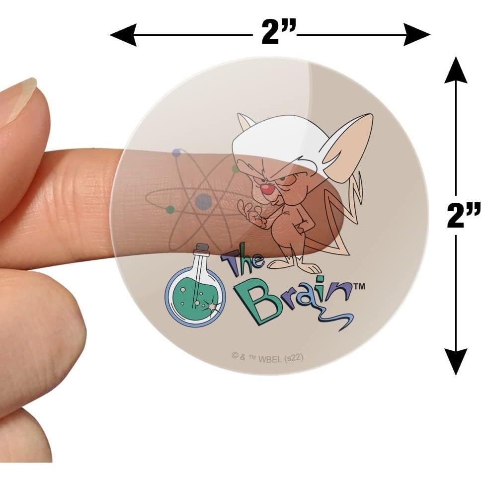 Planificador de Calendario Stickers Pinky y el Cerebro 18 Piezas