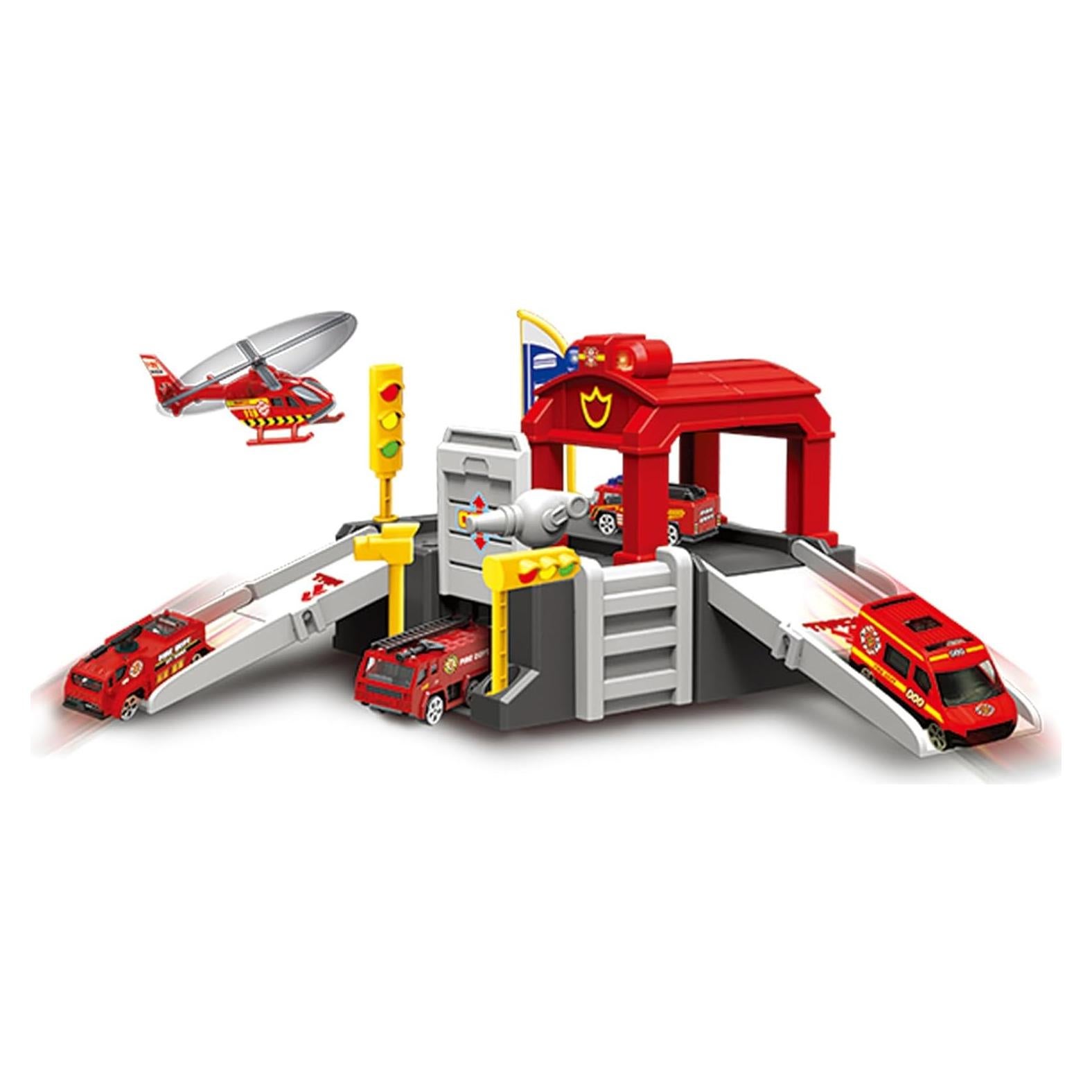 Juego de Imaginación Estación de Bomberos Vangoddy 22.86x7.62cm