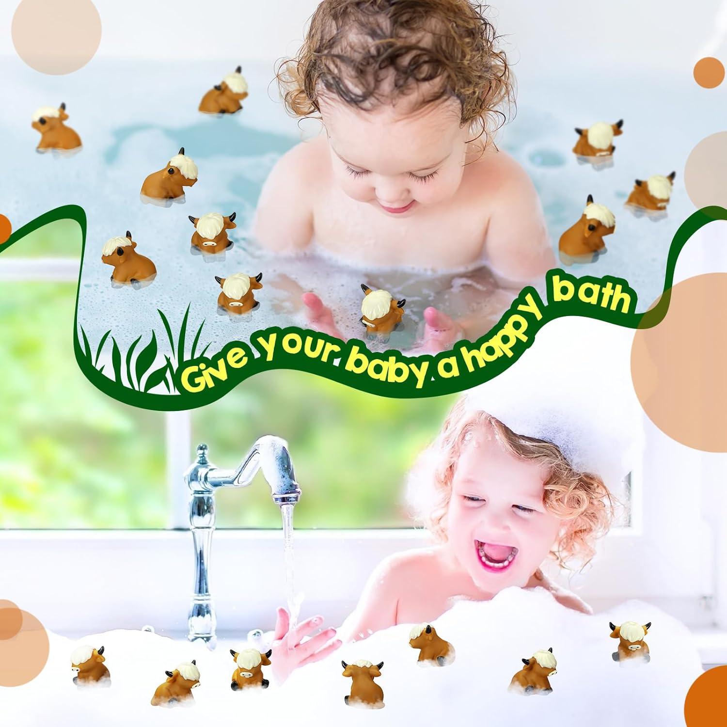 30 Juguetes Flotantes de Vaca de Goma Halloscume 0.49 kg