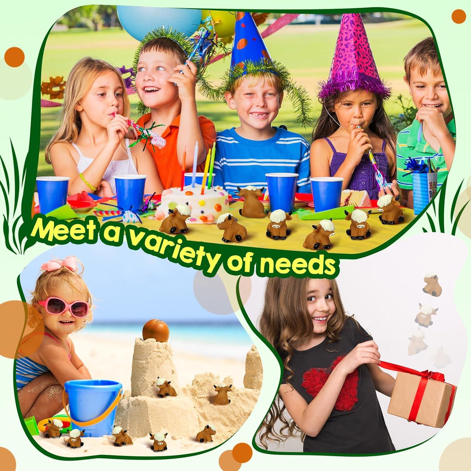 30 Juguetes Flotantes de Vaca de Goma Halloscume 0.49 kg