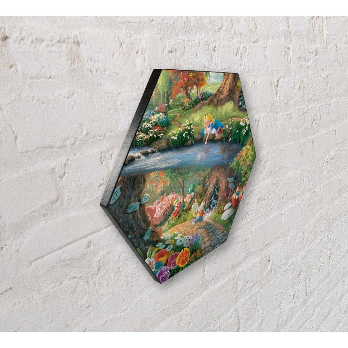 Impresión de Madera Hexagonal Trend Setters 29.21x25.4cm Disney