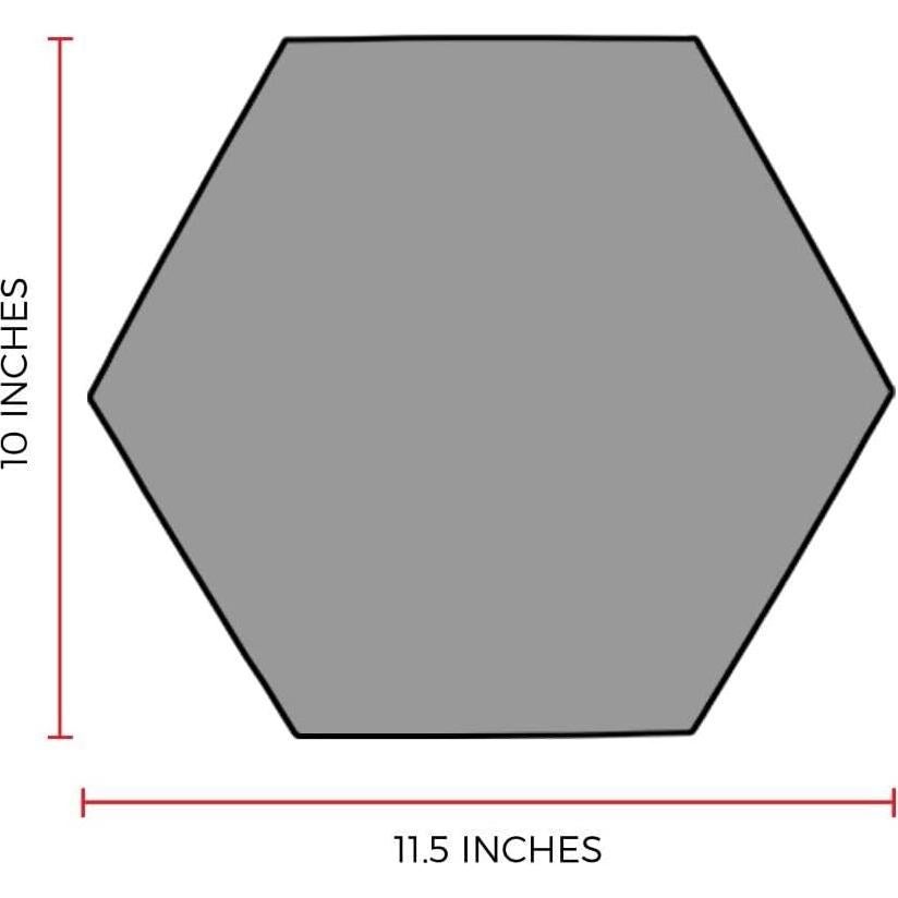 Impresión de Madera Hexagonal Trend Setters 29.21x25.4cm Disney