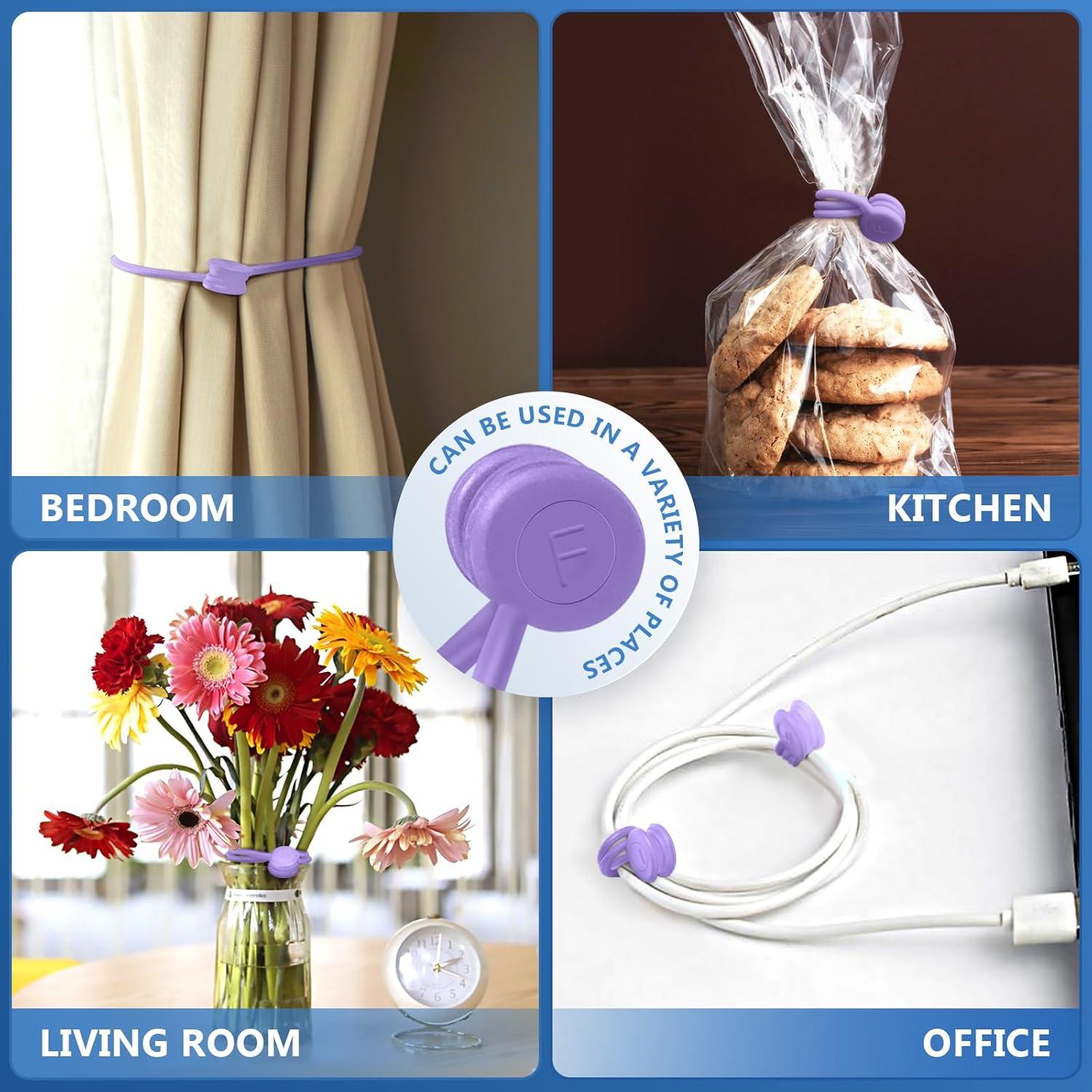 Organizadores de Cuerdas Magnéticas FGSAEOR Paquete de 12