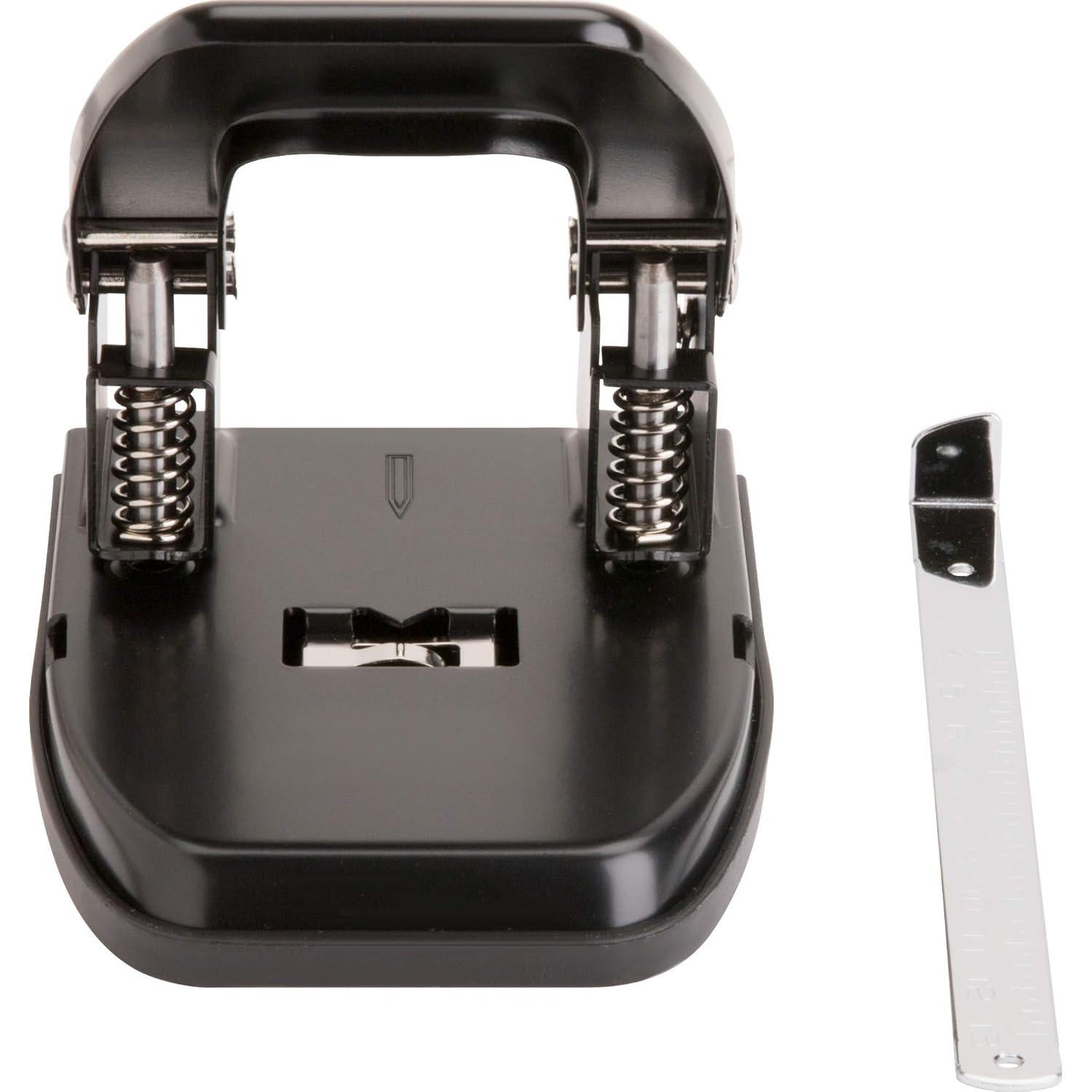 Perforadora de alta resistencia Business Source 65626, Negra, 30 hojas