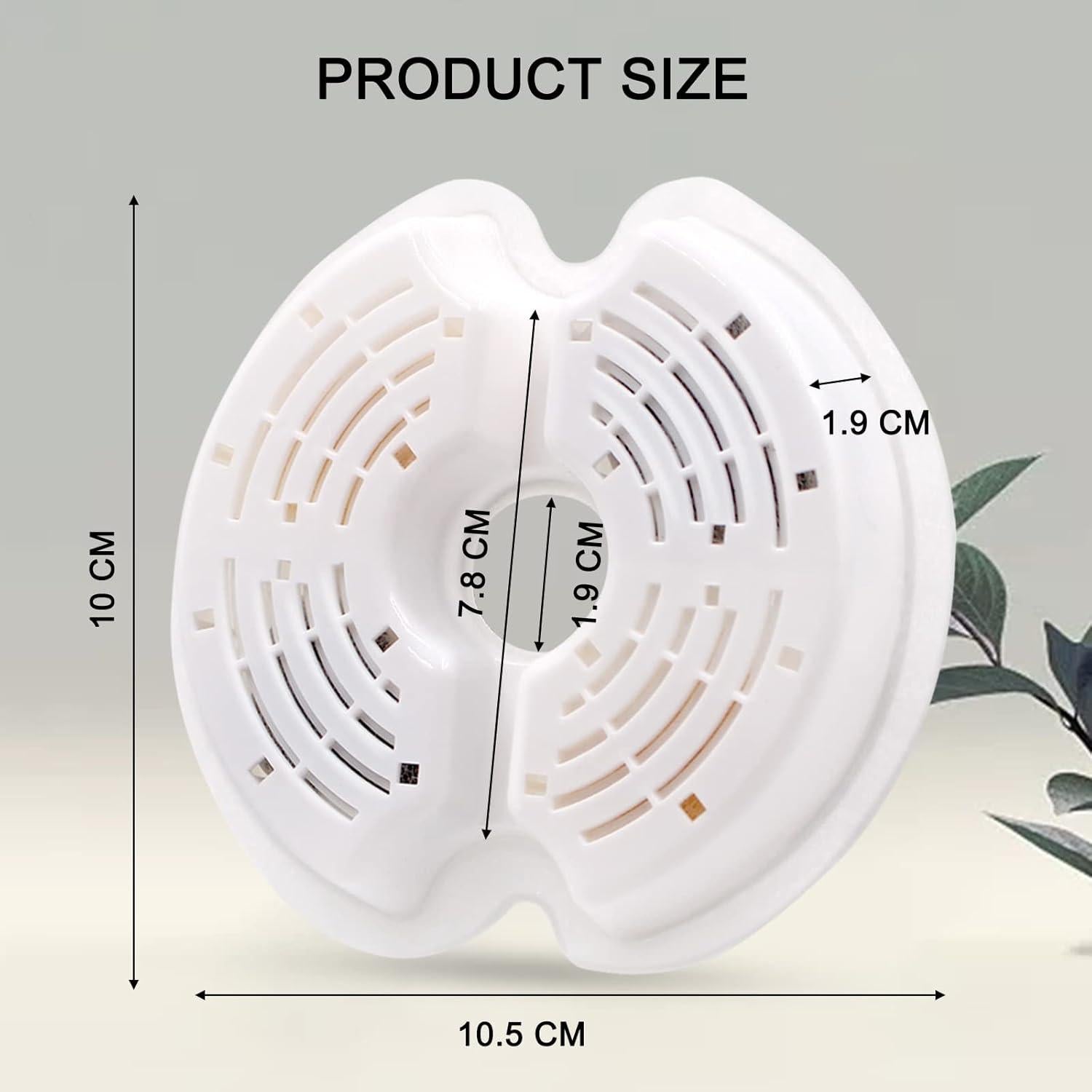 Paquete de 8 Filtros para Fuente de Agua Petilog para Gatos