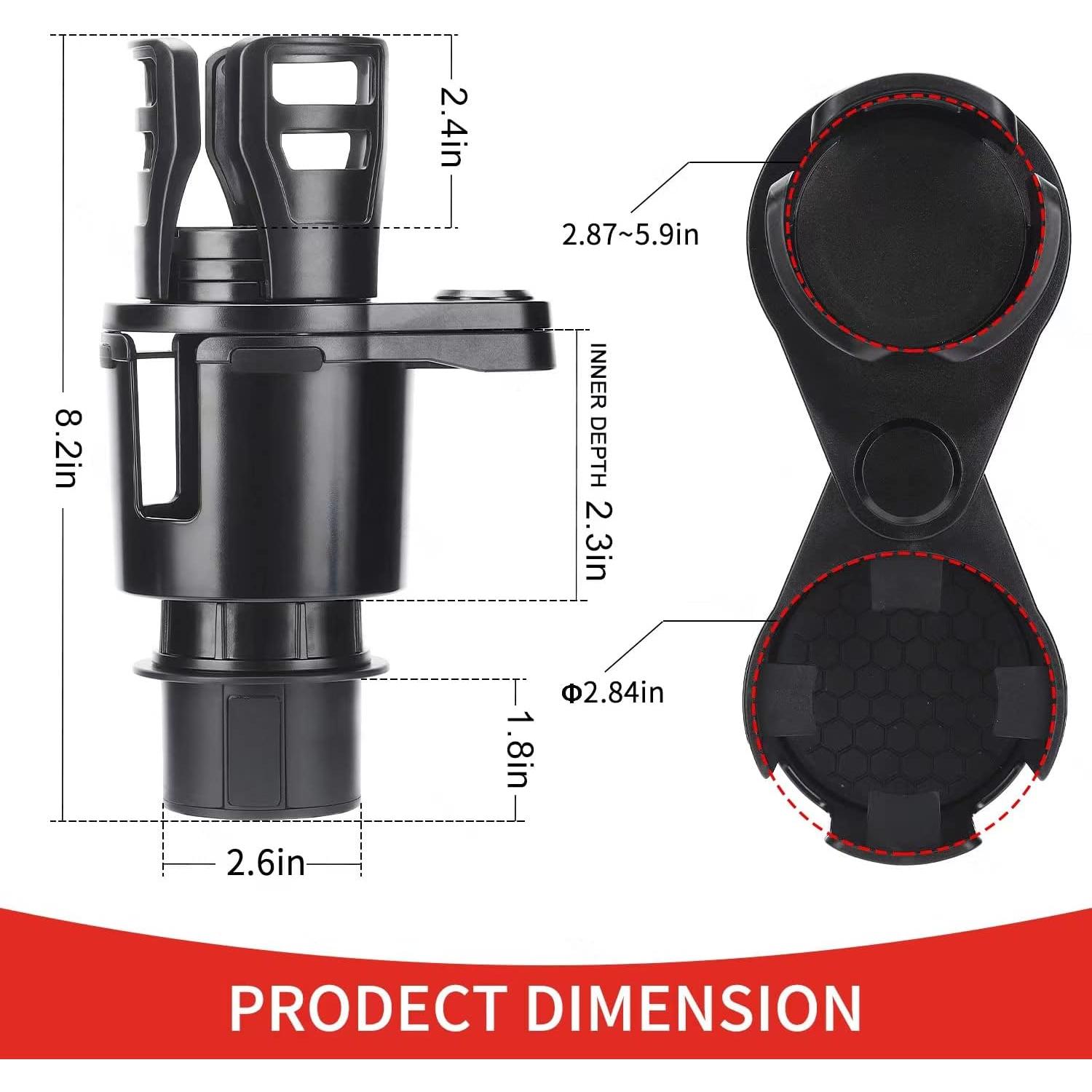 Expansor Soporte Tazas de Coche Humview DSB-01 Ajustable