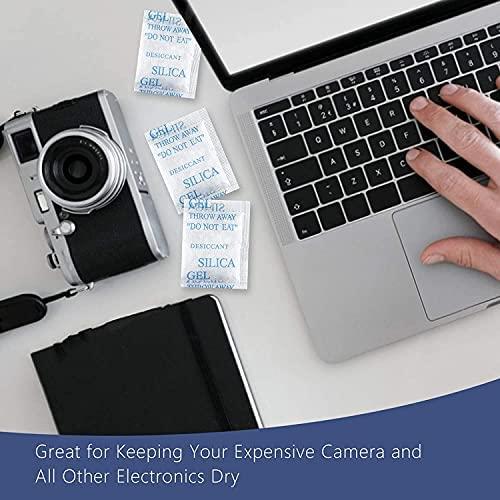 55 Paquetes de Gel de Sílice 5g Romeda - Deshidratante Seguro