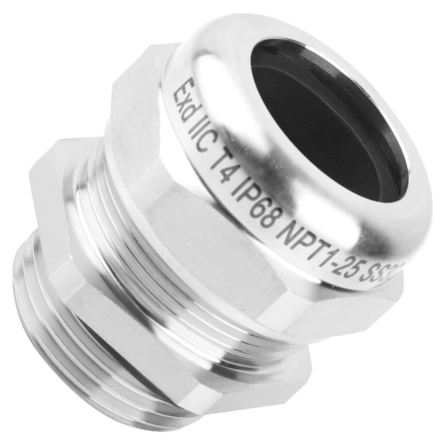 Abrazadera de cable ajustable IP68 QCG 1" acero inoxidable