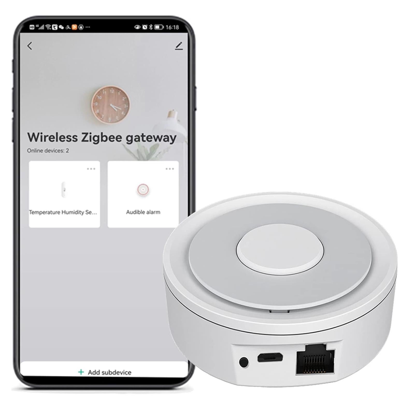 Hub ZigBee 3.0 Tuya: Controlador inteligente para hogar