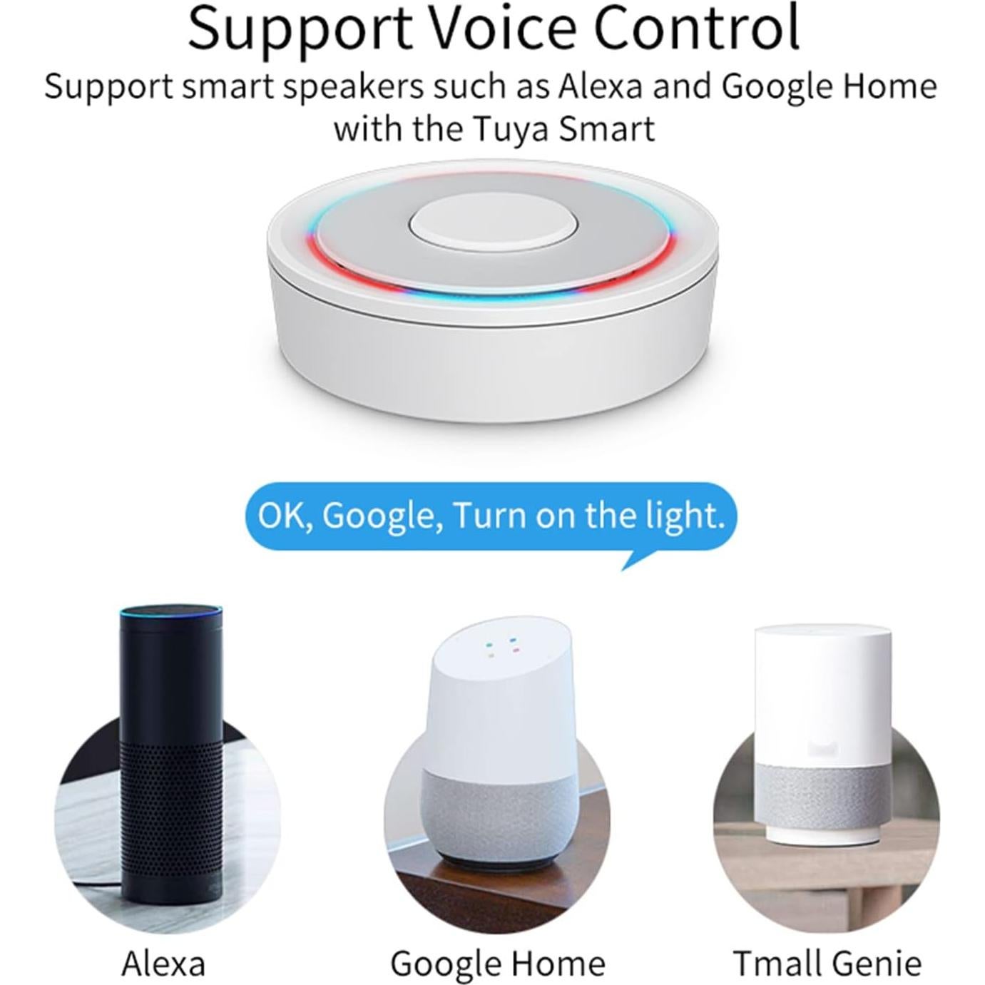 Hub ZigBee 3.0 Tuya: Controlador inteligente para hogar