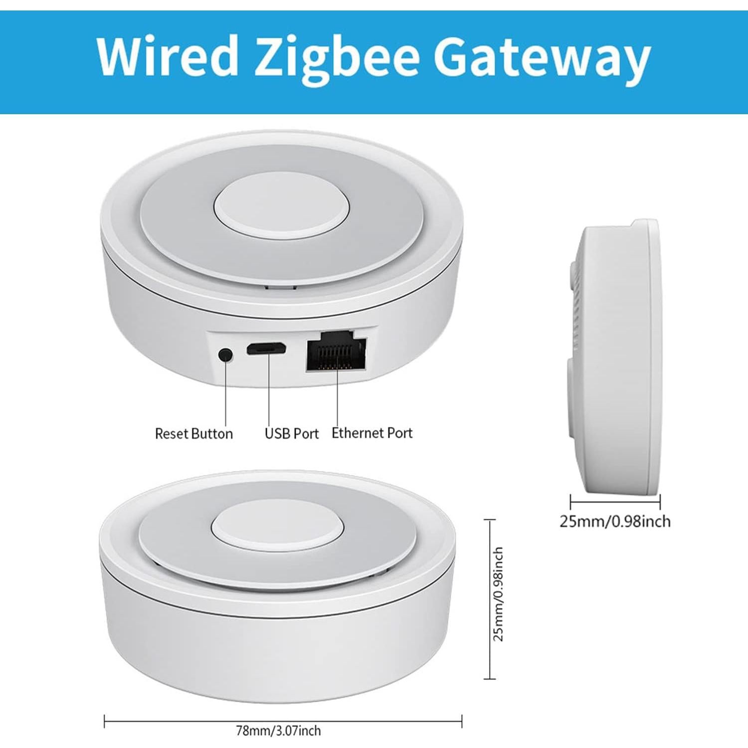 Hub ZigBee 3.0 Tuya: Controlador inteligente para hogar