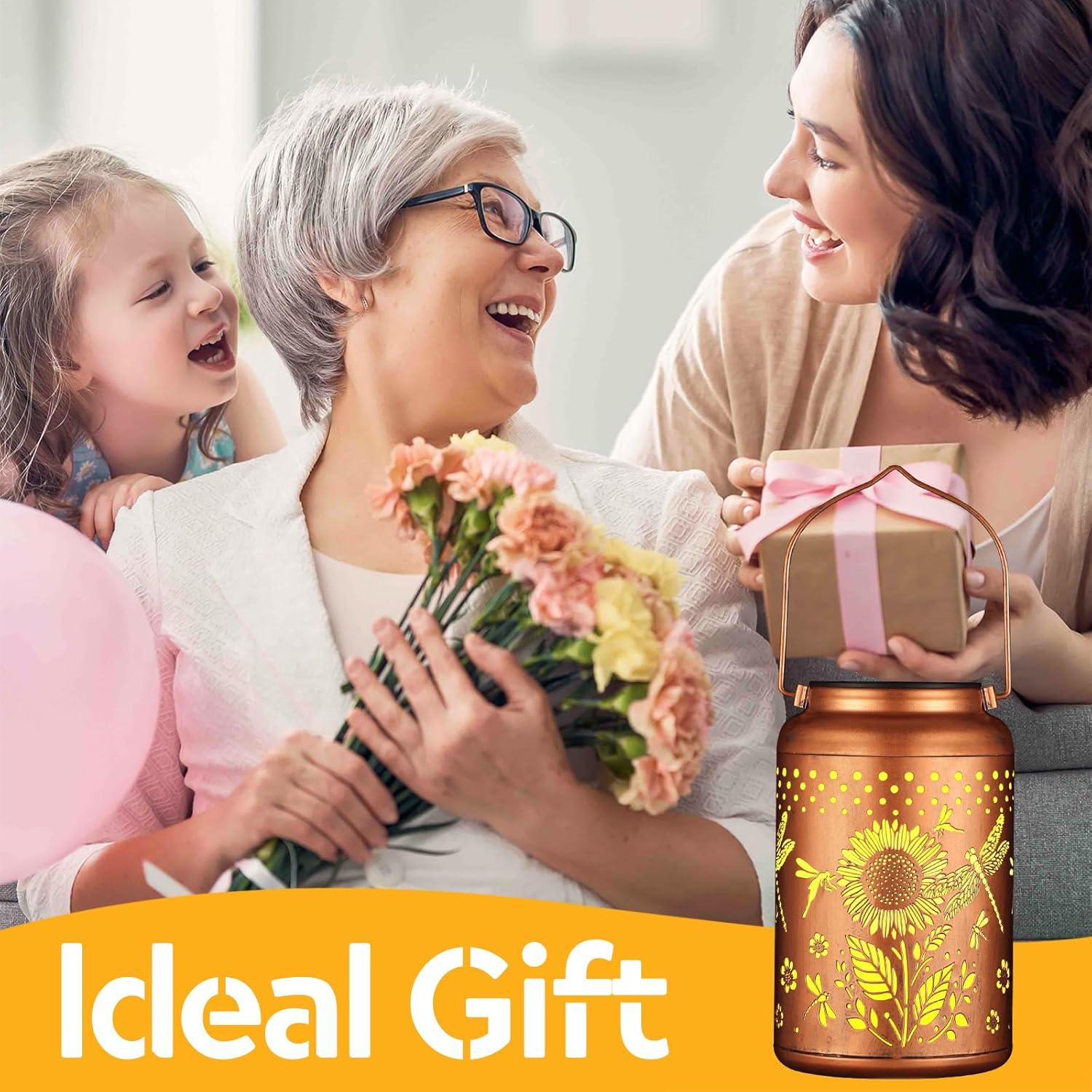 Linterna Solar Decorativa Tepaken IP65 Colibrí y Girasol 18.5cm