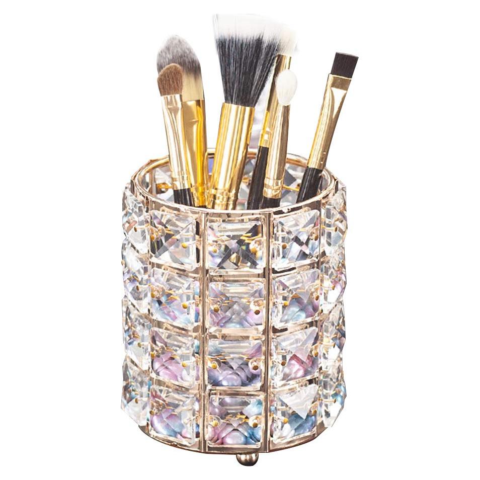 Organizador de Brochas de Maquillaje Aila Cristal 10.5x12cm