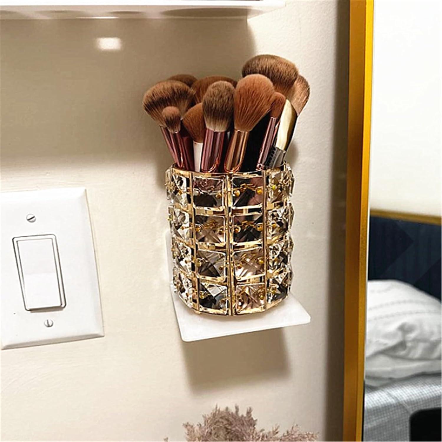 Organizador de Brochas de Maquillaje Aila Cristal 10.5x12cm