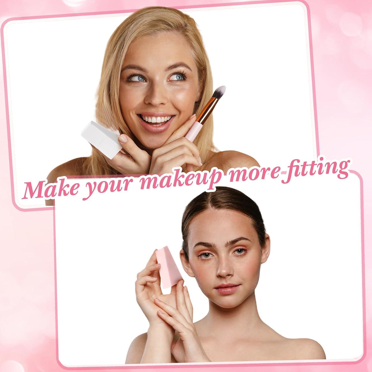 Esponjas Cosméticas TecUnite 100 Piezas Triangulares