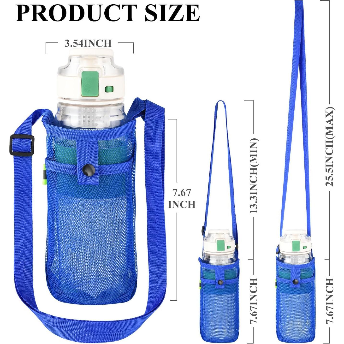 Soporte para Botellas de Agua HTZNHXT 3 Piezas Correa Ajustable