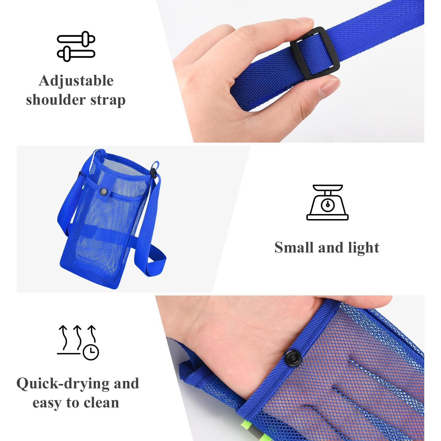 Soporte para Botellas de Agua HTZNHXT 3 Piezas Correa Ajustable