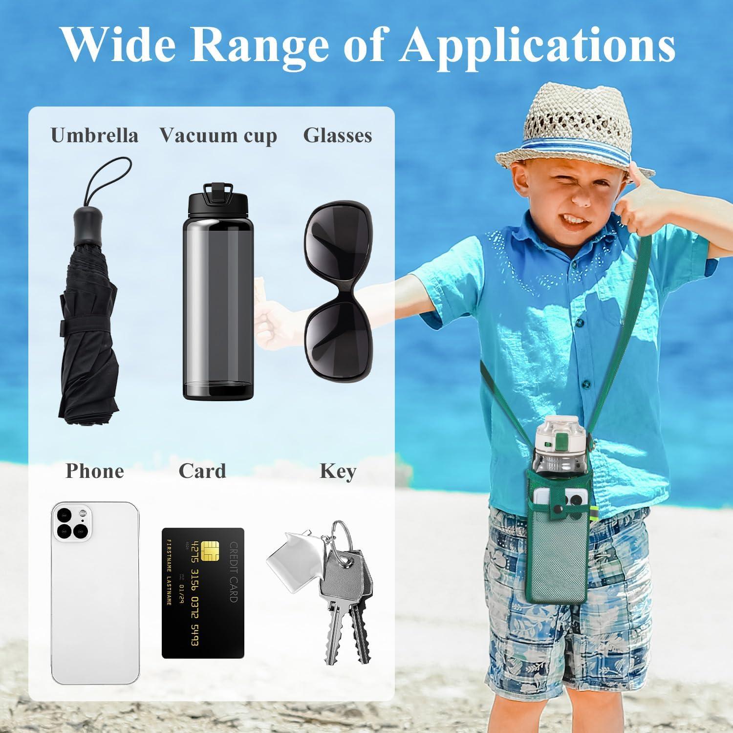 Soporte para Botellas de Agua HTZNHXT 3 Piezas Correa Ajustable