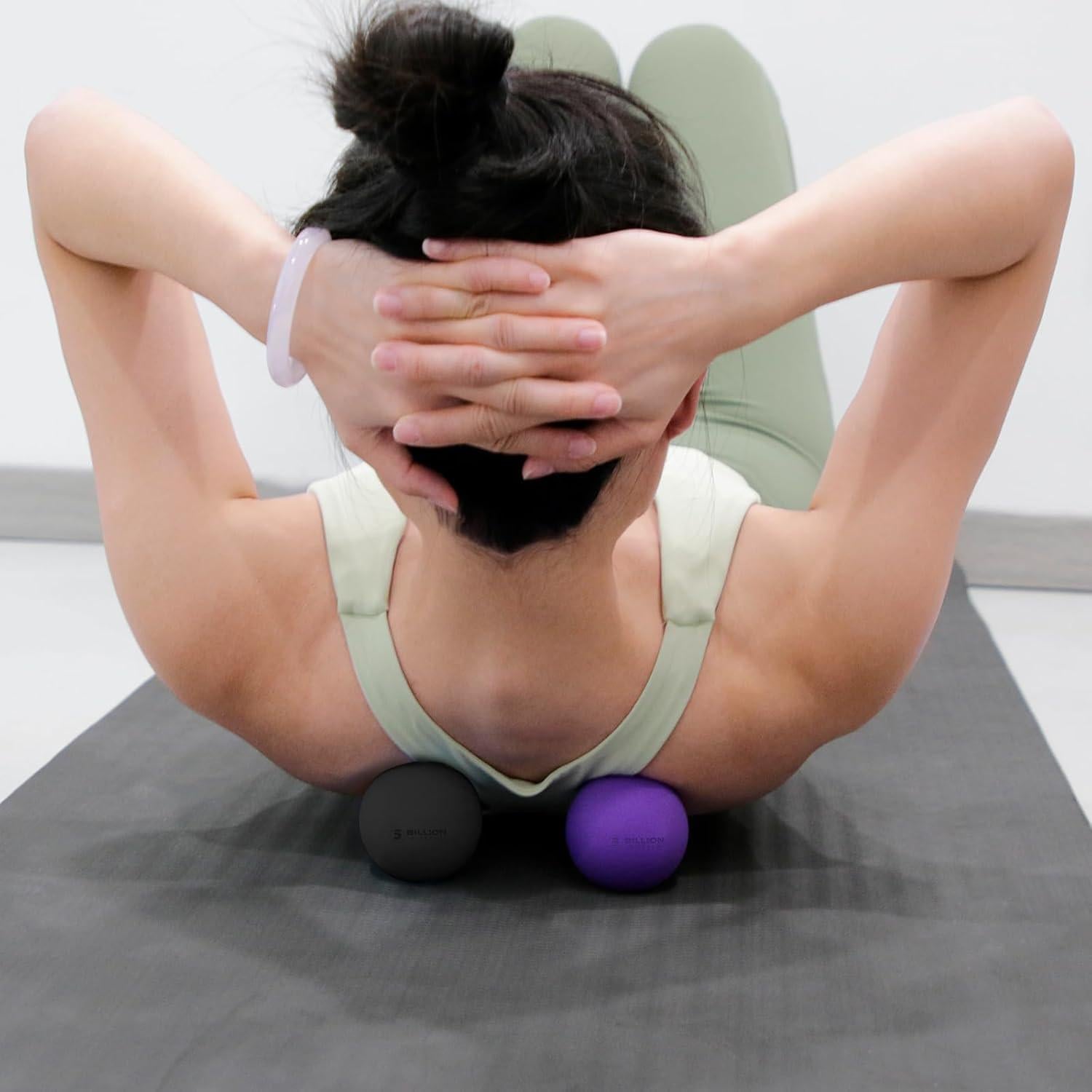 Pelota de Masaje 5BILLION FITNESS para Liberación Miofascial 6.35 cm