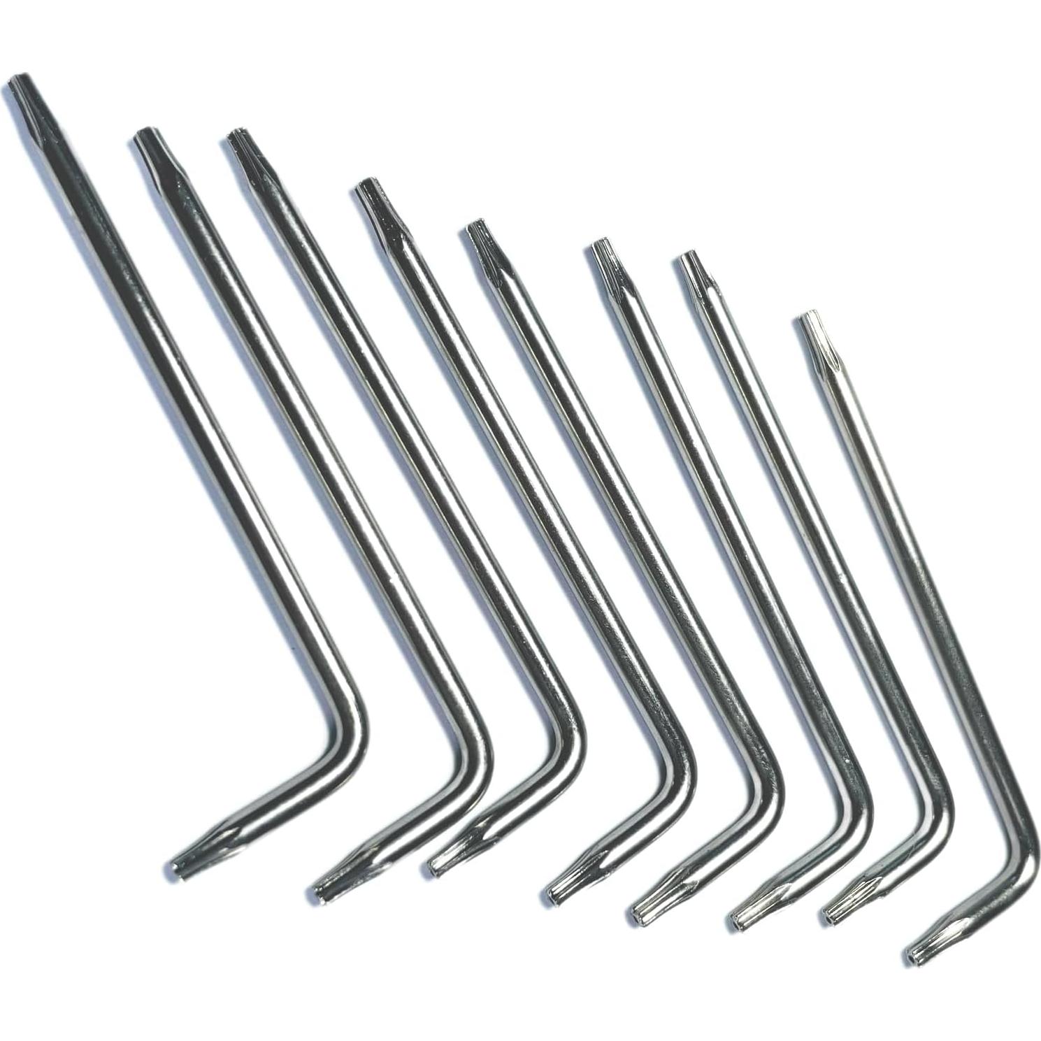 Juego de 8 Llaves Torx T8 a Prueba de Manipulaciones ZDingTech