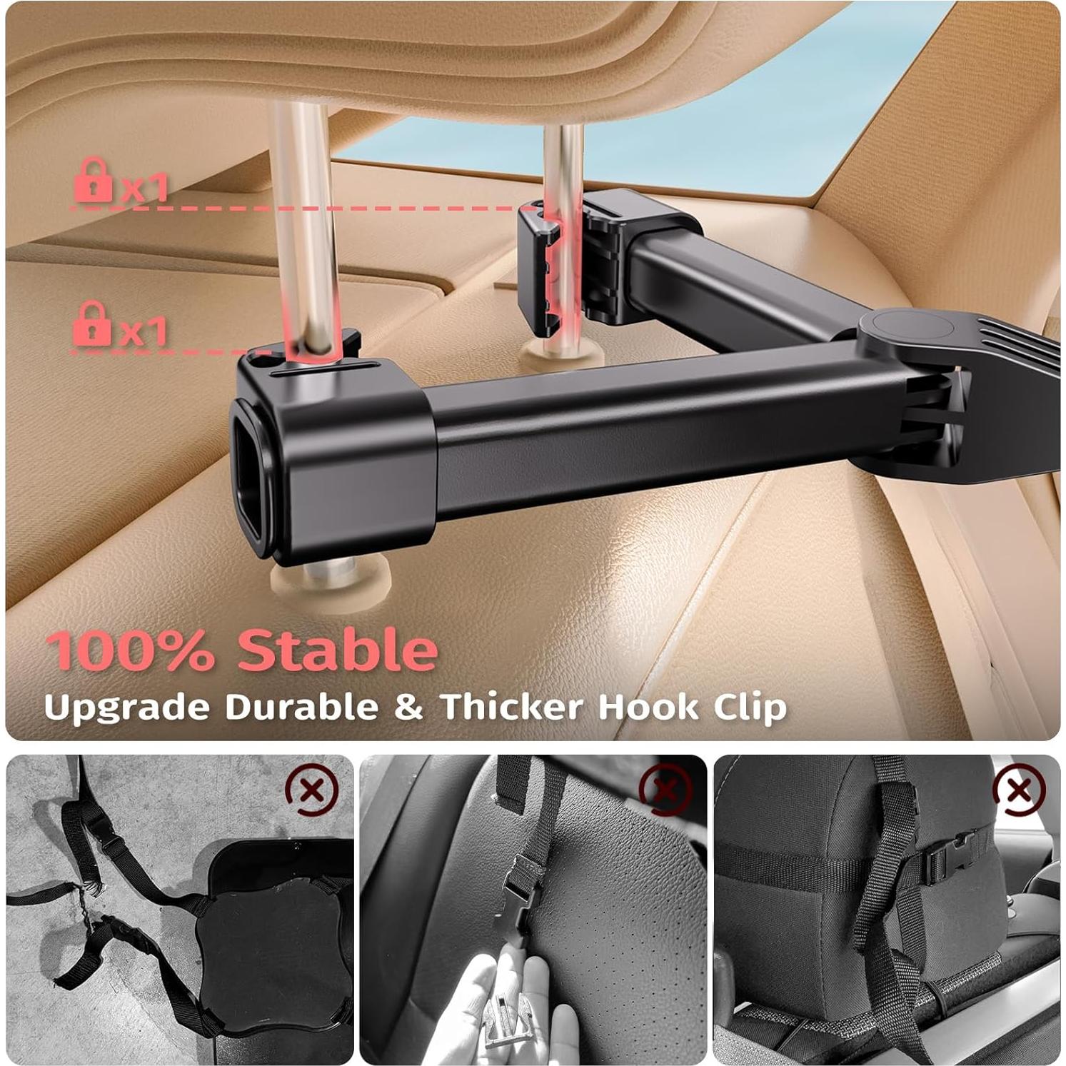 Espejo de Coche para Bebé Mirrorsafe BBJ-02 Rosa Irrompible