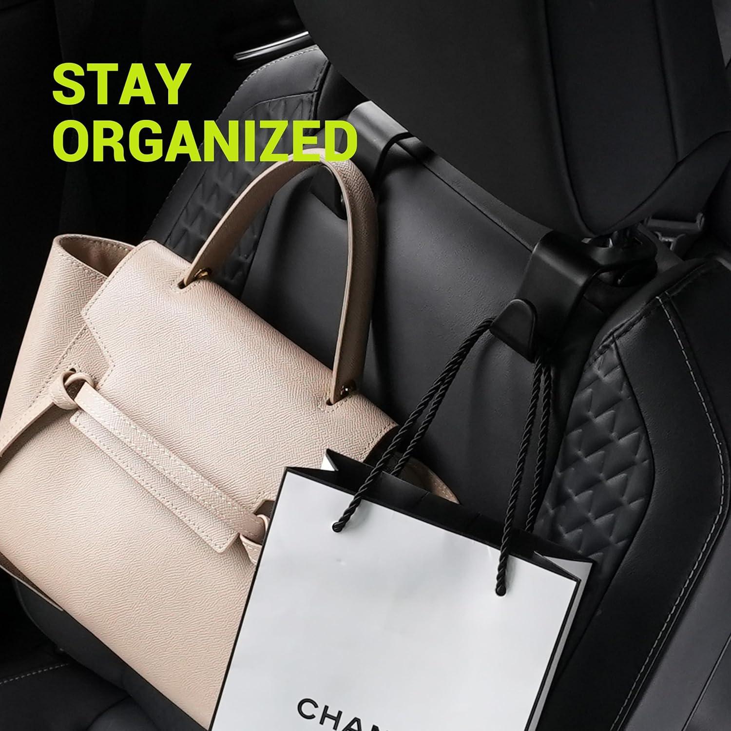 Gancho para Reposacabezas de Automóvil SodaRide - 4 Piezas