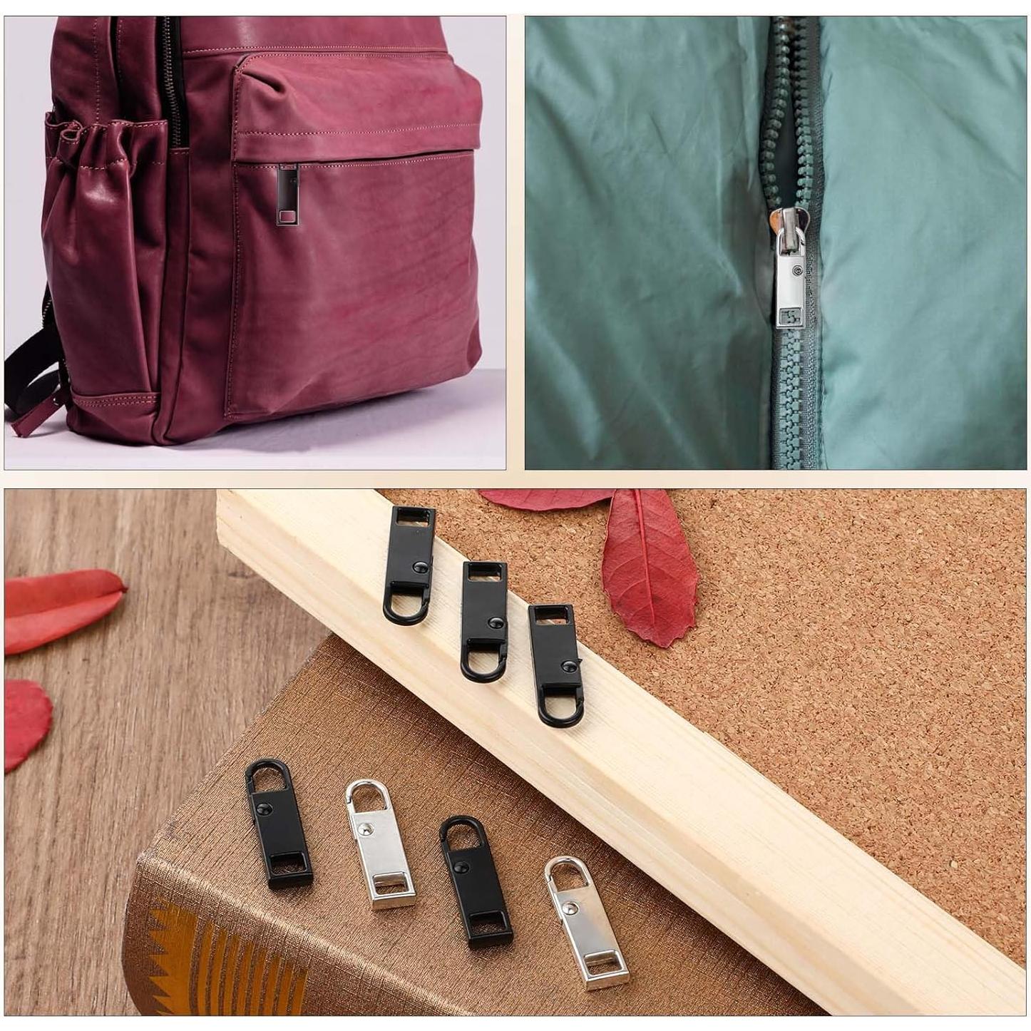 10 Piezas Tiradores de Cremallera Metal Abeillo - Reemplazo Desmontable