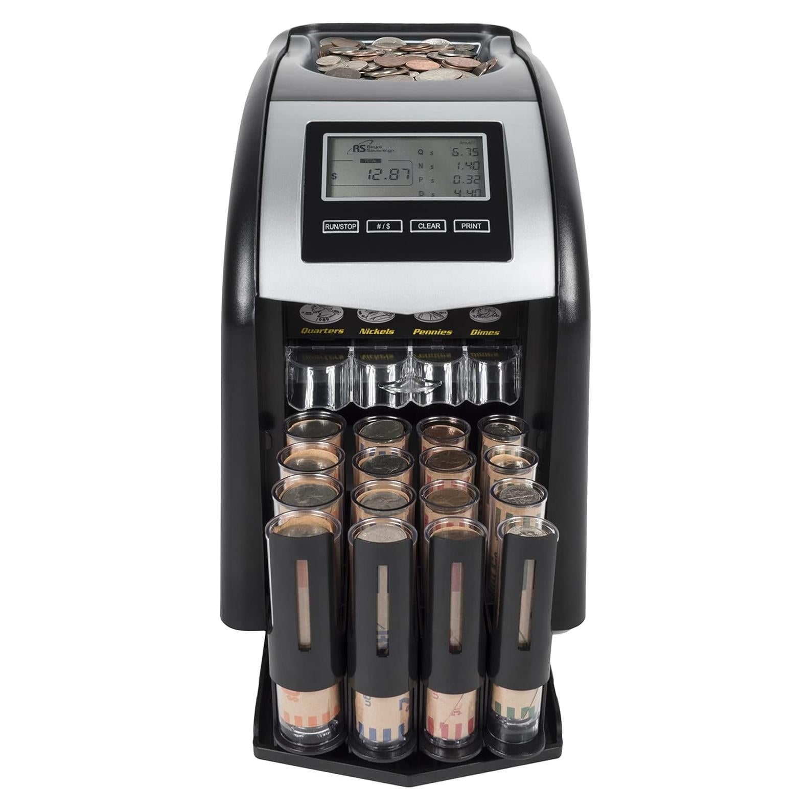 Contador Clasificador de Monedas Eléctrico Royal Sovereign FS-44N