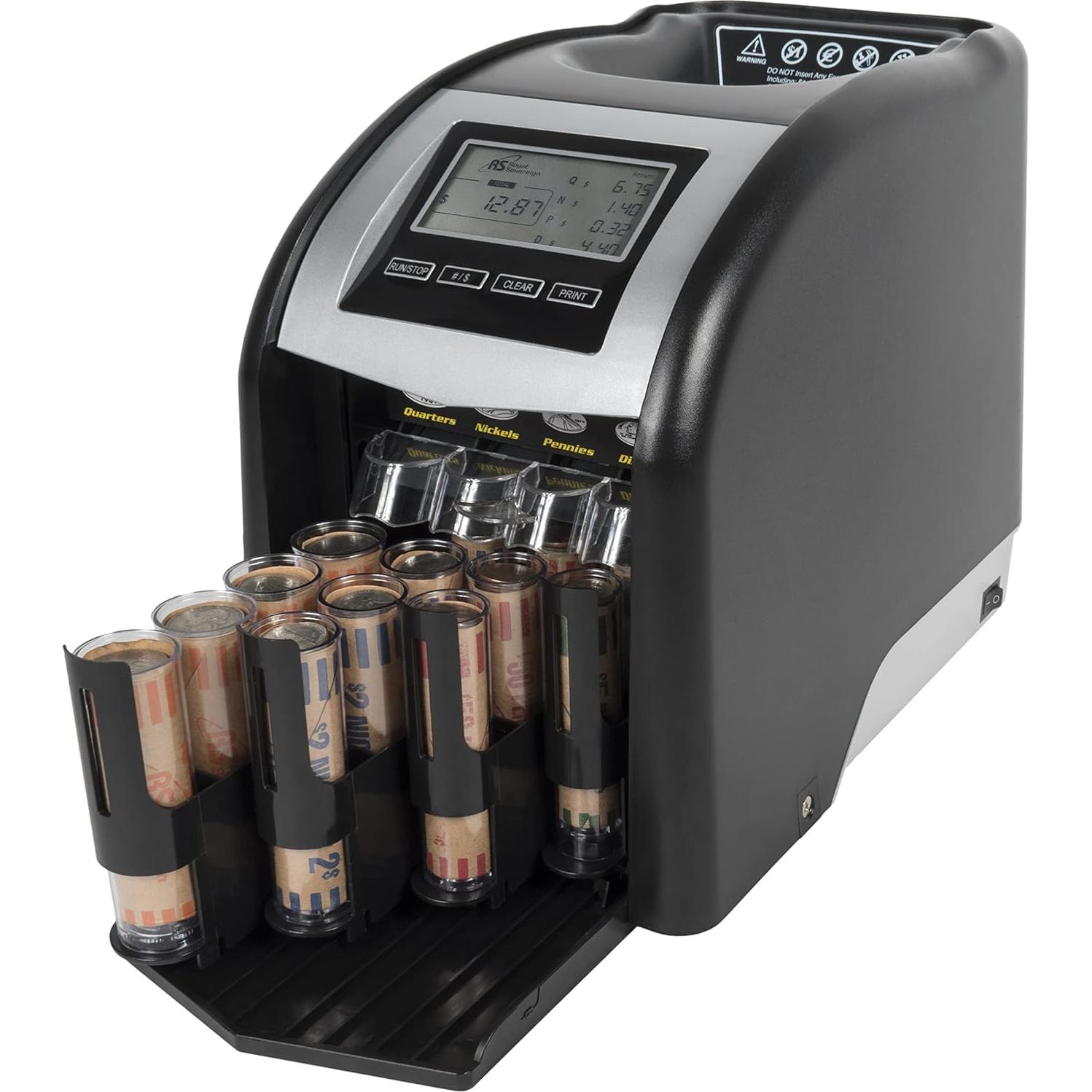 Contador Clasificador de Monedas Eléctrico Royal Sovereign FS-44N