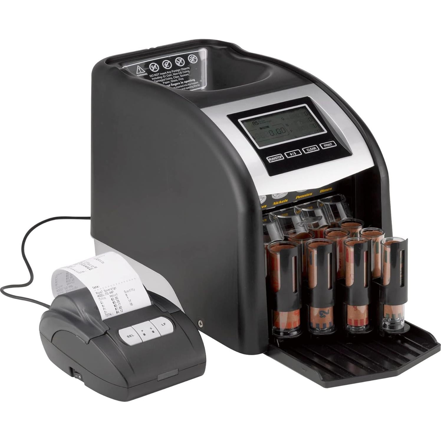 Contador Clasificador de Monedas Eléctrico Royal Sovereign FS-44N