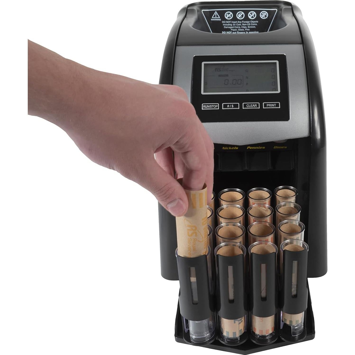 Contador Clasificador de Monedas Eléctrico Royal Sovereign FS-44N