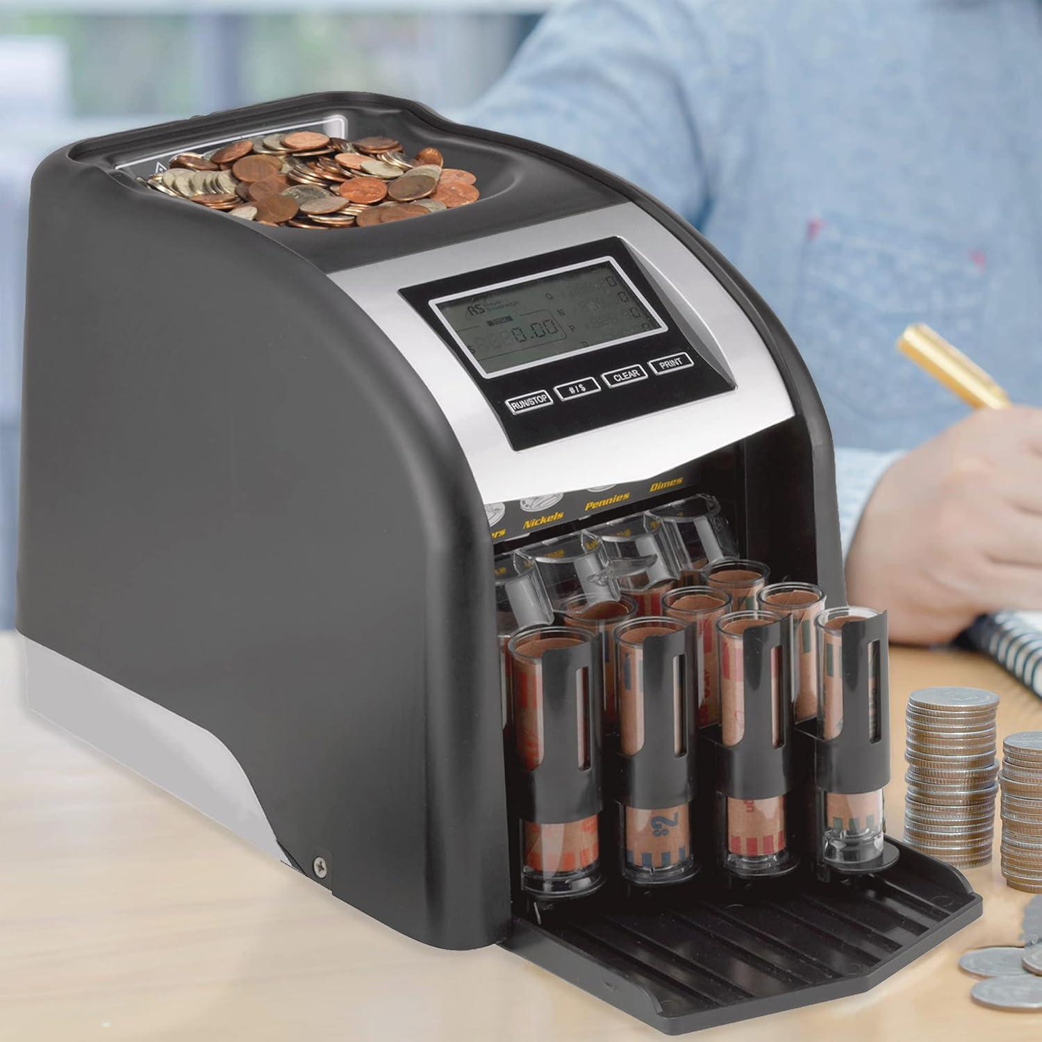 Contador Clasificador de Monedas Eléctrico Royal Sovereign FS-44N