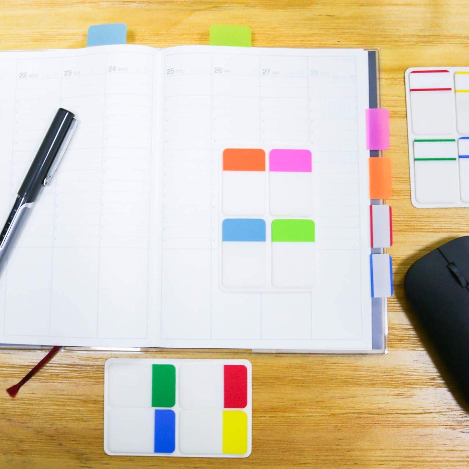 Pestañas Adhesivas KICNIC 480 Pcs 2.54 cm Multicolor