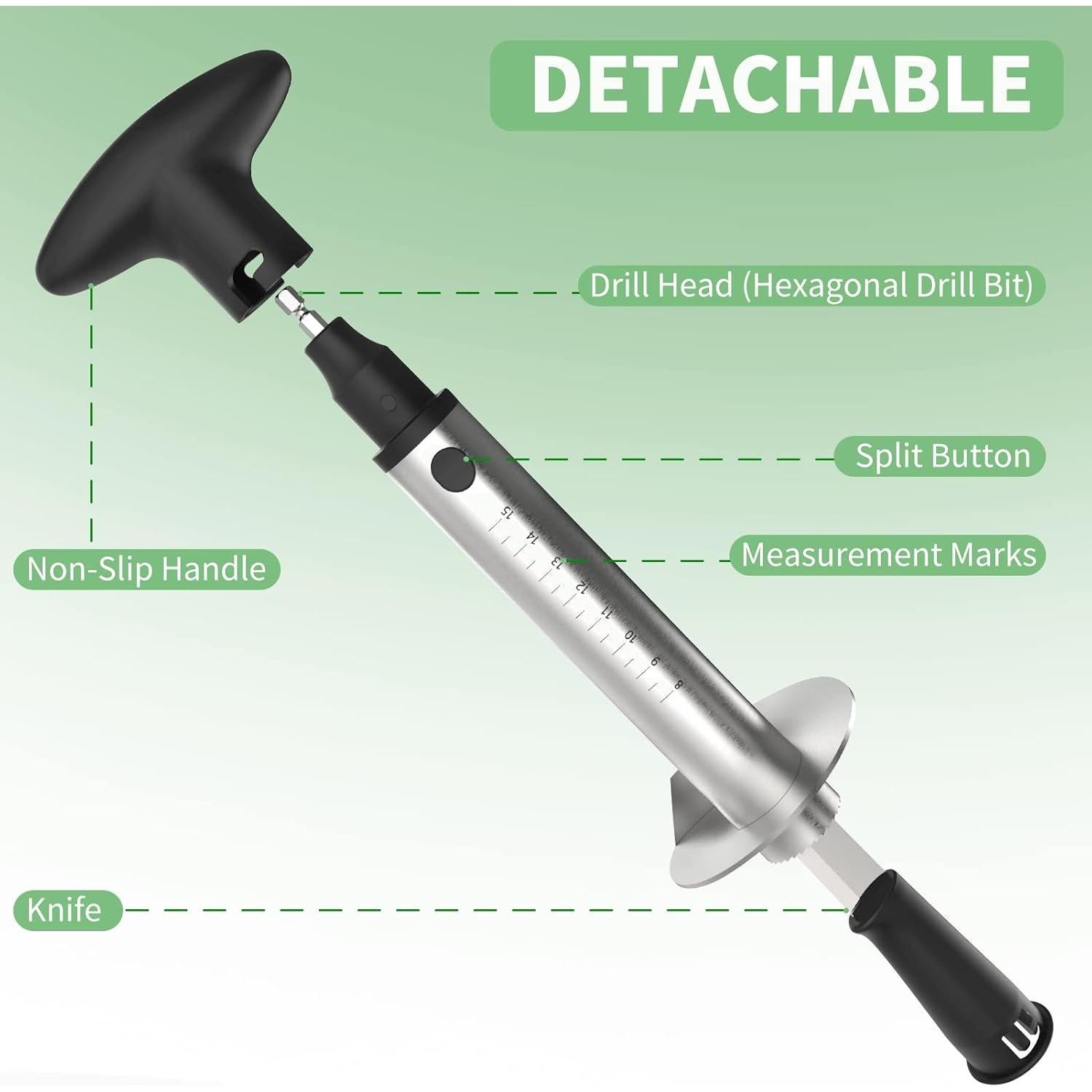 Cortador de Piña Newness Eléctrico y Manual Acero Inoxidable