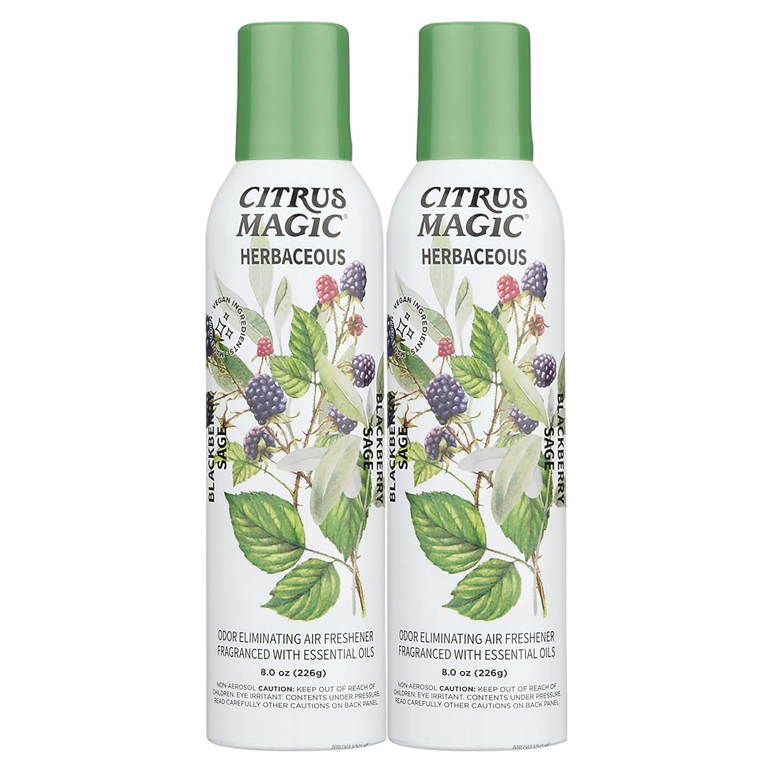 Ambientador Spray Citrus Magic Salvia de Mora 2 Pack 226g