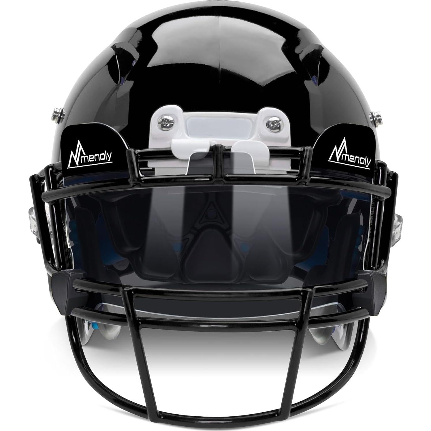 Visera de Fútbol MENOLY BDF092C, Policarbonato, UV y Rayones