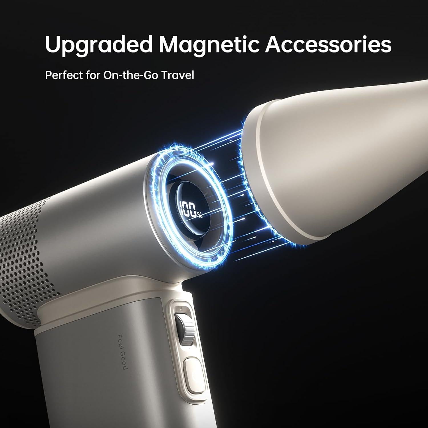 Ventilador Portátil JISULIFE Ultra2 9000mAh 100 Velocidades