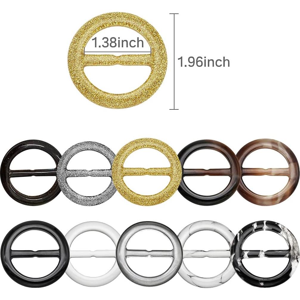 Clip de T-Shirt Multicolor 10 Piezas para Mujeres